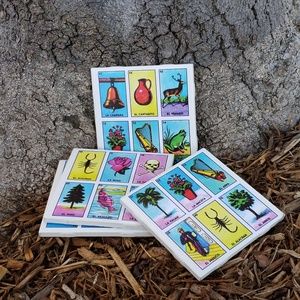 Loteria coasters!!